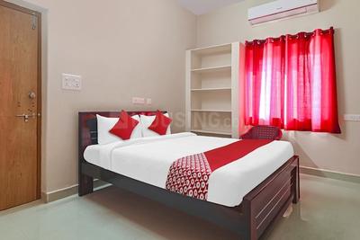 Bedroom Image of 625 Sq.ft 1 RK Apartment / Flat for rent in Gachibowli Hyderabad for Rs. 20000