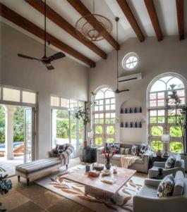 Hall Image of 2700 Sq.ft 3 BHK Villa for rent in Siolim Goa for Rs. 325000