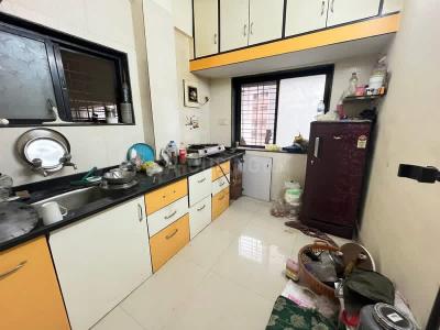 Kitchen Image of 628 Sq.ft 1 BHK Apartment / Flat for rent in Sundar Shilp Apartment, Kothrud Pune for Rs. 20500