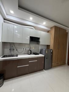 Kitchen Image of 700 Sq.ft 1 RK Builder Floor for rent in Sector 28 Gurgaon for Rs. 28000