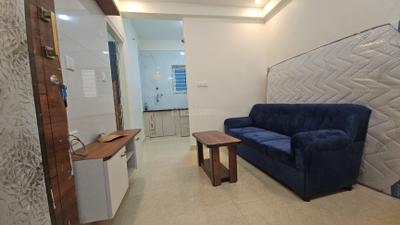 Living Room Image of 850 Sq.ft 1 BHK Apartment / Flat for rent in BTM Layout 2nd Stage Bengaluru for Rs. 28000