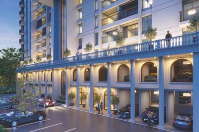 Image of 1381 Sq.ft 3 BHK Apartment / Flat for sale in Ceratec Presidential Towers, Ravet, Pune for Rs. 12100000