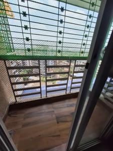 Balcony Image of 1250 Sq.ft 2 BHK Apartment / Flat for rent in Triveni Laurel, Kalyan West Kalyan for Rs. 29000