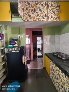 Kitchen Image of 585 Sq.ft 1 BHK Apartment / Flat for sale in Anand Vihar Complex, Kalwa Thane for Rs. 6000000