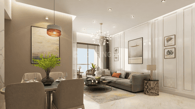 Image of 1050 Sq.ft 2 BHK Apartment / Flat for sale in Gulmohar Esteban, Mundhwa, Pune for Rs. 9500000