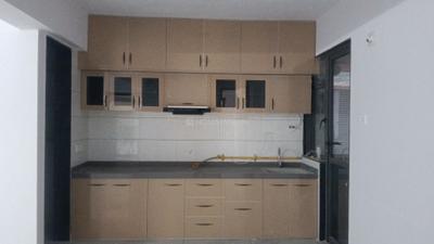 Kitchen Image of 2245 Sq.ft 3 BHK Apartment / Flat for rent in Swara Crystal, Sargasan Gandhinagar for Rs. 35000