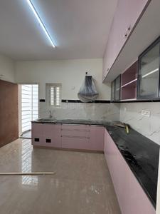 Kitchen Image of 850 Sq.ft 1 BHK Builder Floor for rent in HSR Layout Bengaluru for Rs. 35000