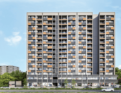 Image of 1350 Sq.ft 2 BHK Apartment / Flat for sale in Rashmi Riesen, Shela, Ahmedabad for Rs. 5900000