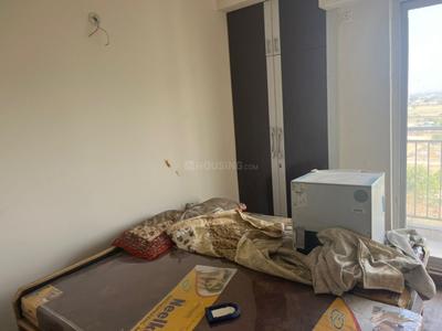 Bedroom Image of 840 Sq.ft 2 BHK Apartment / Flat for rent in Aditya Urban Homes, Bamheta Village Ghaziabad for Rs. 12000
