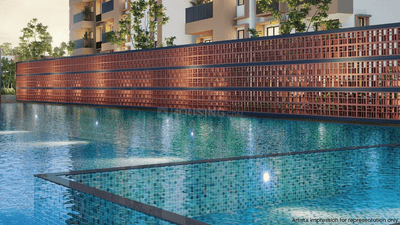 Image of 1449 Sq.ft 3 BHK Apartment / Flat for sale in Mahindra IvyLush, Wagholi, Pune for Rs. 14600000
