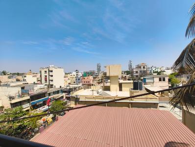 Balcony Image of 1300 Sq.ft 2 BHK Apartment / Flat for rent in New Tippasandra Bengaluru for Rs. 43000