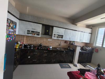 Kitchen Image of 1750 Sq.ft 3 BHK Apartment / Flat for rent in Janhavi Enclave, Bommanahalli Bengaluru for Rs. 70000