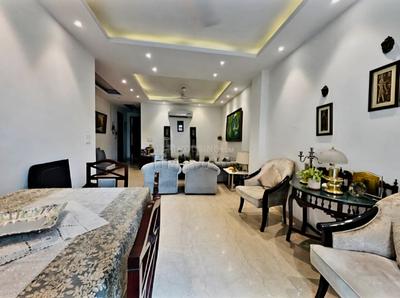 Hall Image of 1800 Sq.ft 3 BHK Builder Floor for sale in Shivalik New Delhi for Rs. 44500000