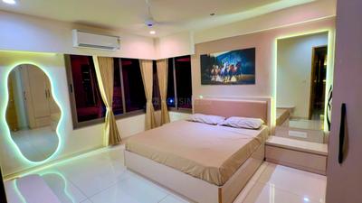 Bedroom Image of 2358 Sq.ft 3 BHK Apartment / Flat for rent in Shivalik Green View, Shantigram Ahmedabad for Rs. 95000