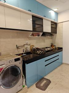 Kitchen Image of 1080 Sq.ft 2 BHK Apartment / Flat for rent in Rama Metro Life Maxima Residences, Tathawade Pune for Rs. 27000