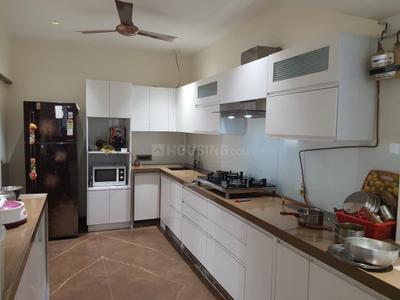 Kitchen Image of 1250 Sq.ft 2 BHK Apartment / Flat for rent in K Raheja Woods, Kalyani Nagar Pune for Rs. 48000