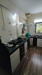 Kitchen Image of 1000 Sq.ft 2 BHK Apartment / Flat for rent in Parijat Nagar Nashik for Rs. 18000