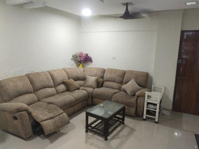 Hall Image of 750 Sq.ft 2 BHK Apartment / Flat for rent in Kopar Khairane Navi Mumbai for Rs. 50000