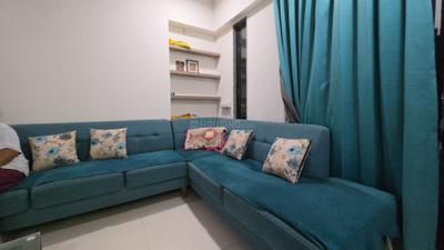 Living Room Image of 1197 Sq.ft 2 BHK Apartment / Flat for sale in Sarjan Setu Altezza, Tragad Ahmedabad for Rs. 6900000