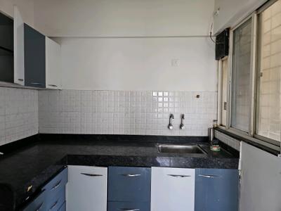 Kitchen Image of 810 Sq.ft 2 BHK Apartment / Flat for rent in Majestique Manhattan, Wagholi Pune for Rs. 19000