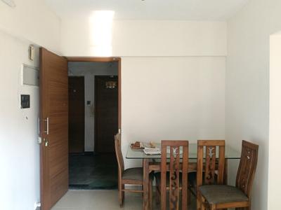 Living Room Image of 575 Sq.ft 1 BHK Apartment / Flat for rent in Unnati Woods Phase 7, Kasarvadavali Thane for Rs. 18000