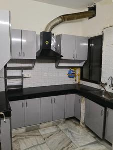 Kitchen Image of 1440 Sq.ft 3 BHK Builder Floor for rent in Chittaranjan Park New Delhi for Rs. 65000