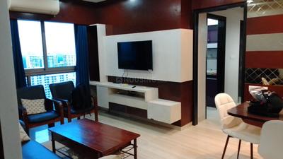 Living Room Image of 1050 Sq.ft 2 BHK Apartment / Flat for rent in The The Address, Ghatkopar West Mumbai for Rs. 80000