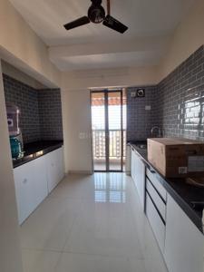 Kitchen Image of 750 Sq.ft 1 BHK Apartment / Flat for rent in Raunak City Sector IV D6, Kalyan West Kalyan for Rs. 17000