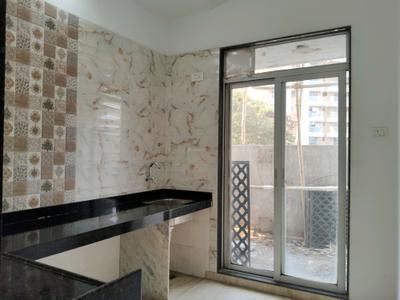 Kitchen Image of 650 Sq.ft 1 BHK Apartment / Flat for sale in Samrin Heritage, Thane West Thane for Rs. 9000000