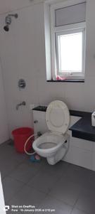 Bathroom Image of 550 Sq.ft 1 BHK Apartment / Flat for rent in Godrej Infinity, Mundhwa Pune for Rs. 26000