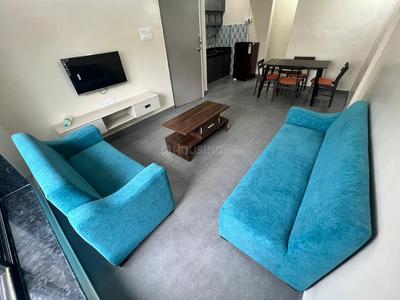 Living Room Image of 560 Sq.ft 1 BHK Apartment / Flat for rent in Sangamvadi Pune for Rs. 35000