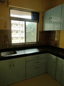 Kitchen Image of 934 Sq.ft 2 BHK Apartment / Flat for sale in DSS Mahavir Universe, Bhandup West Mumbai for Rs. 18000000