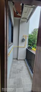 Balcony Image of 500 Sq.ft 1 BHK Builder Floor for rent in Scheme No 114 Indore for Rs. 23000