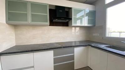 Kitchen Image of 1250 Sq.ft 2 BHK Apartment / Flat for rent in Chandra Panorama, Ahmamau Lucknow for Rs. 25000