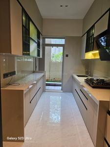 Kitchen Image of 2000 Sq.ft 4 BHK Apartment / Flat for sale in Pam Solitaire Castle, Vasai West Vasai for Rs. 18300000