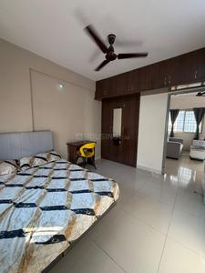 Bedroom Image of 900 Sq.ft 1 BHK Independent House for rent in Kadubeesanahalli Bengaluru for Rs. 32000