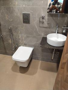 Bathroom Image of 785 Sq.ft 2 BHK Apartment / Flat for rent in Satyam Harmony, Kopar Khairane Navi Mumbai for Rs. 60000