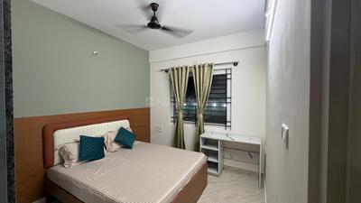 Bedroom Image of 650 Sq.ft 1 BHK Apartment / Flat for rent in Mahadevapura Bengaluru for Rs. 32000