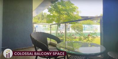 Balcony Image of 1637 Sq.ft 3 BHK Apartment / Flat for sale in Nyati Esteban II, Undri Pune for Rs. 11500000