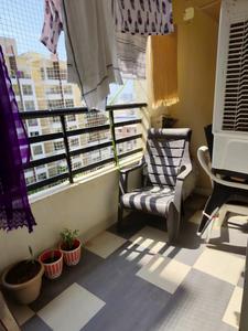 Bedroom Two Image of 1076 Sq.ft 2 BHK Apartment / Flat for sale in Manjeera Diamond Towers, Nallagandla Hyderabad for Rs. 8000000