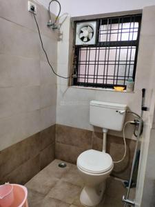 Bathroom Image of 500 Sq.ft 1 RK Independent House for rent in Indrapuri Bhopal for Rs. 8000