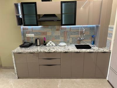 Kitchen Image of 640 Sq.ft 1 BHK Studio for sale in Samanvay The Amelias, Chatarpura At Lalya Ka Bas Jaipur for Rs. 5200000