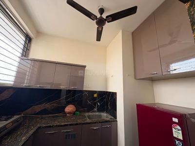 Kitchen Image of 300 Sq.ft 1 RK Apartment / Flat for rent in Limbodi Indore for Rs. 11000