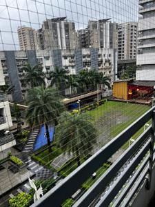 Balcony Image of 1200 Sq.ft 2 BHK Apartment / Flat for rent in Althan Surat for Rs. 30000