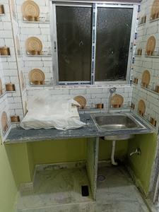 Kitchen Image of 250 Sq.ft 1 RK Apartment / Flat for rent in Salt Lake City Kolkata for Rs. 8000