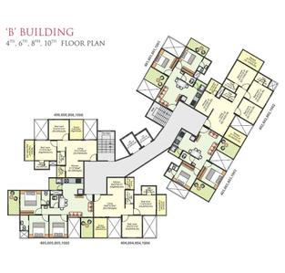 Image of 1254 Sq.ft 2 BHK Apartment / Flat for sale in Vision Indramegh, Punawale, Pune for Rs. 5700000