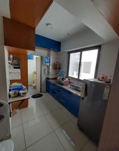 Kitchen Image of 990 Sq.ft 2 BHK Apartment / Flat for sale in Keshar Samruddham, Vaishno Devi Circle Ahmedabad for Rs. 5700000