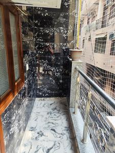Balcony Image of 585 Sq.ft 2 BHK Builder Floor for rent in Sant Nagar New Delhi for Rs. 45000