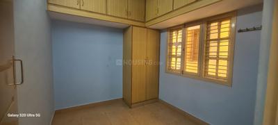 Bedroom Image of 522 Sq.ft 1 BHK Independent House for rent in Murugeshpalya Bengaluru for Rs. 15000