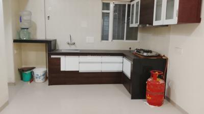 Kitchen Image of 750 Sq.ft 2 BHK Apartment / Flat for rent in JKG Purvarang, Wagholi Pune for Rs. 20000